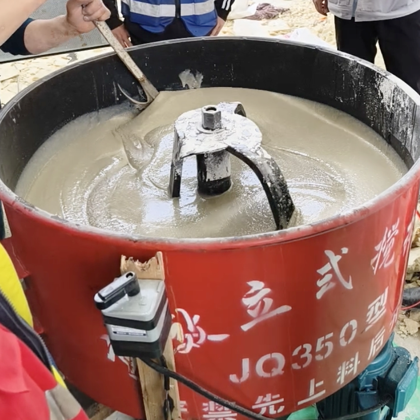 博罗汽轮机余热压缩机导热油设备底座耐高温环氧树脂灌浆料